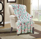 Ultra Soft Lightweight Printed Throw Blanket - 50 x 60 inches