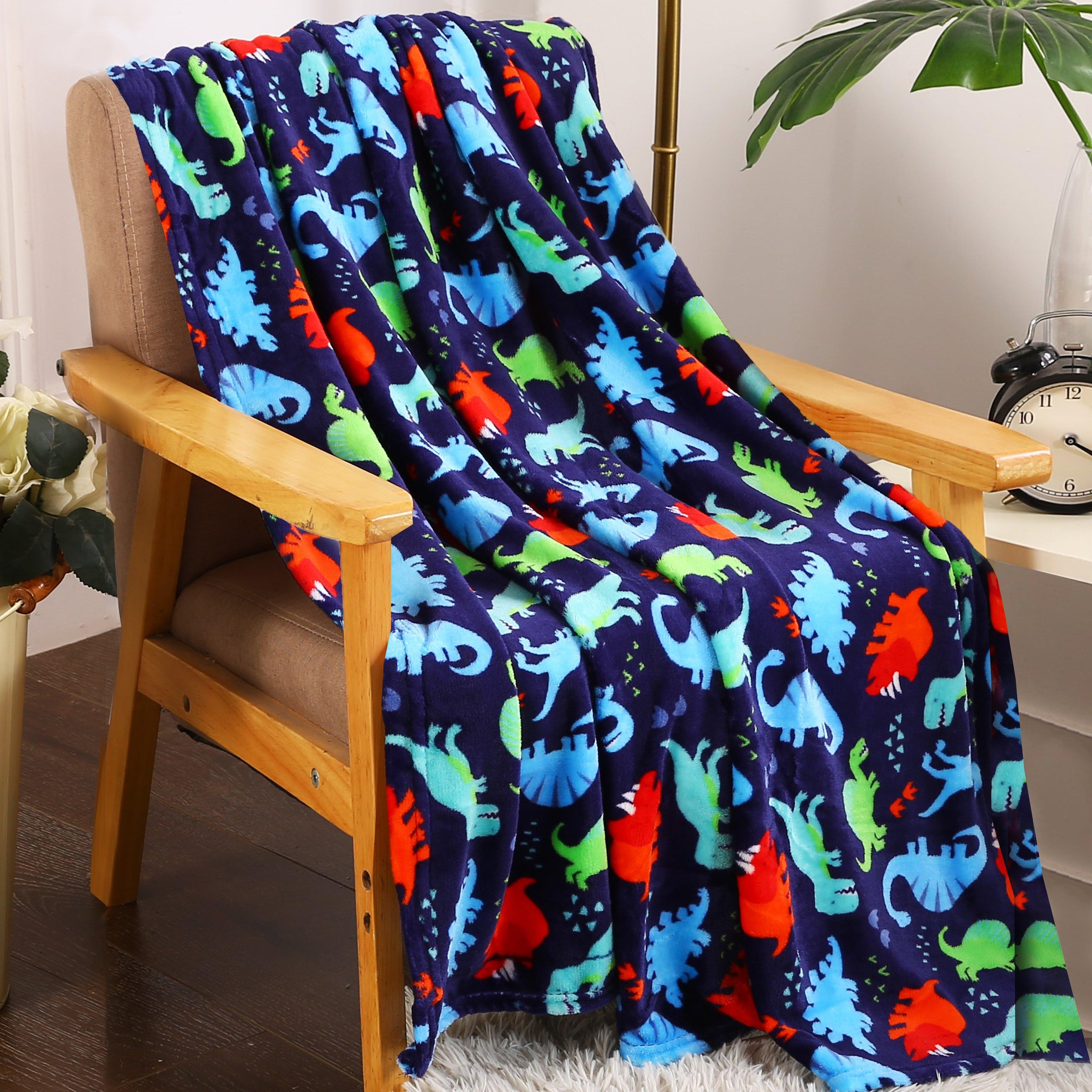 Ultra Soft Lightweight Printed Throw Blanket - 50 x 60 inches