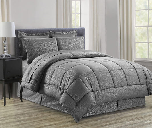 Elegant Comfort 8-Piece Vine Comforter Set