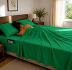Extra deep Pocket 3 Line Embroidery, 6-Piece Sheet Set