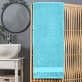 1-Piece Premium Turkish Cotton Three Line Popcorn Oversized Bath Sheet Towel 40 x 80 Inch