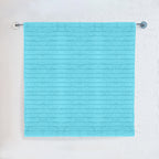 1-Piece Premium Turkish Cotton Corduroy Stripe Jumbo Towel, 35x 70 inch
