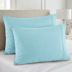 Set of 2 Pillowcases- 3 Line Embroidery