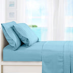 Quilted 4-Piece Sheet Set, Premium Hotel Quality