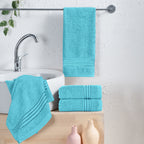 4-Pack Premium Turkish Cotton Hand Towel Set, 16 x 28 inch