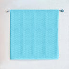 1-Piece Premium Turkish Cotton Braided Jumbo Towel, 35x 70 inch
