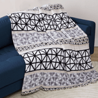 50" x 70" Decorative Flannel Fleece Throw Blanket