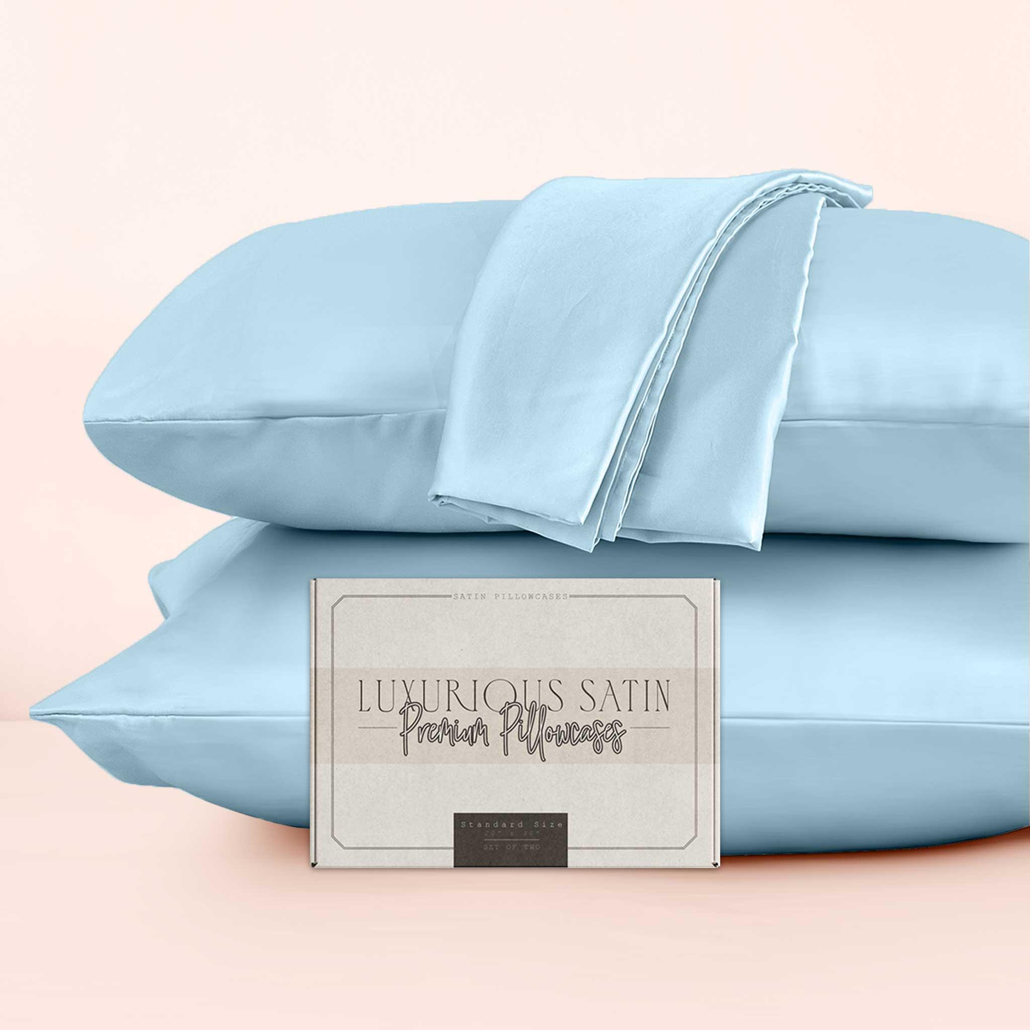 Set of 2 - Satin Pillowcases
