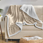 Corduroy Design Luxury Sherpa Blanket