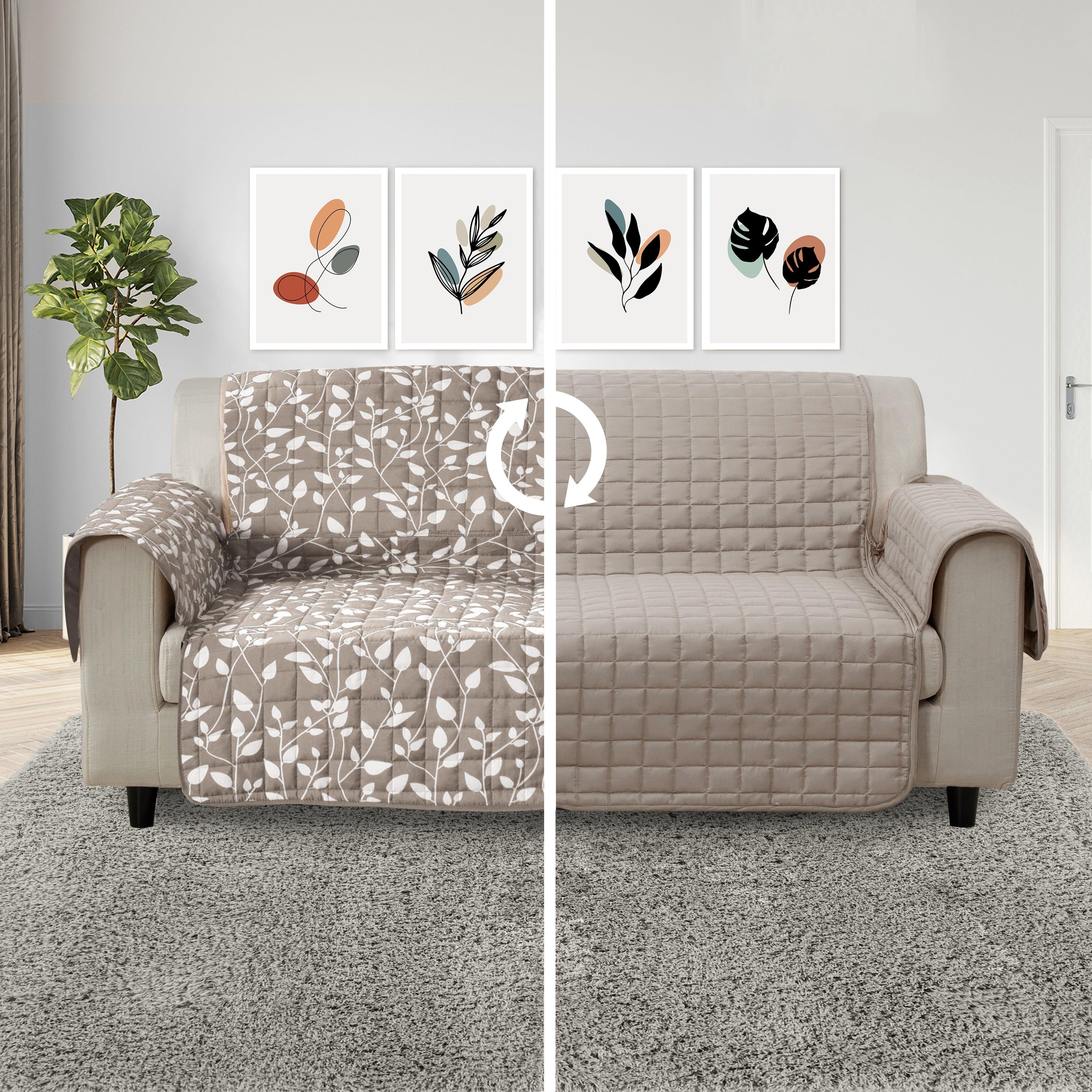 Leaves Design Reversible Smart Furniture Protectors