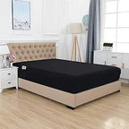 Extra Deep 18"-21" Single Fitted Sheet for High Mattress - All Around Elastic with Straps