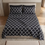 6-Piece Moroccan Trellis Printed Pattern - Soft as a Hotel Premium Quality