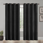 Set of 2 Room Darkening Grommet Top Curtains