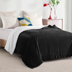 Reversible Sherpa Throw Blanket - Sherpa Back Throw Blanket