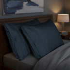 Set of 2 Pillowcases- 3 Line Embroidery