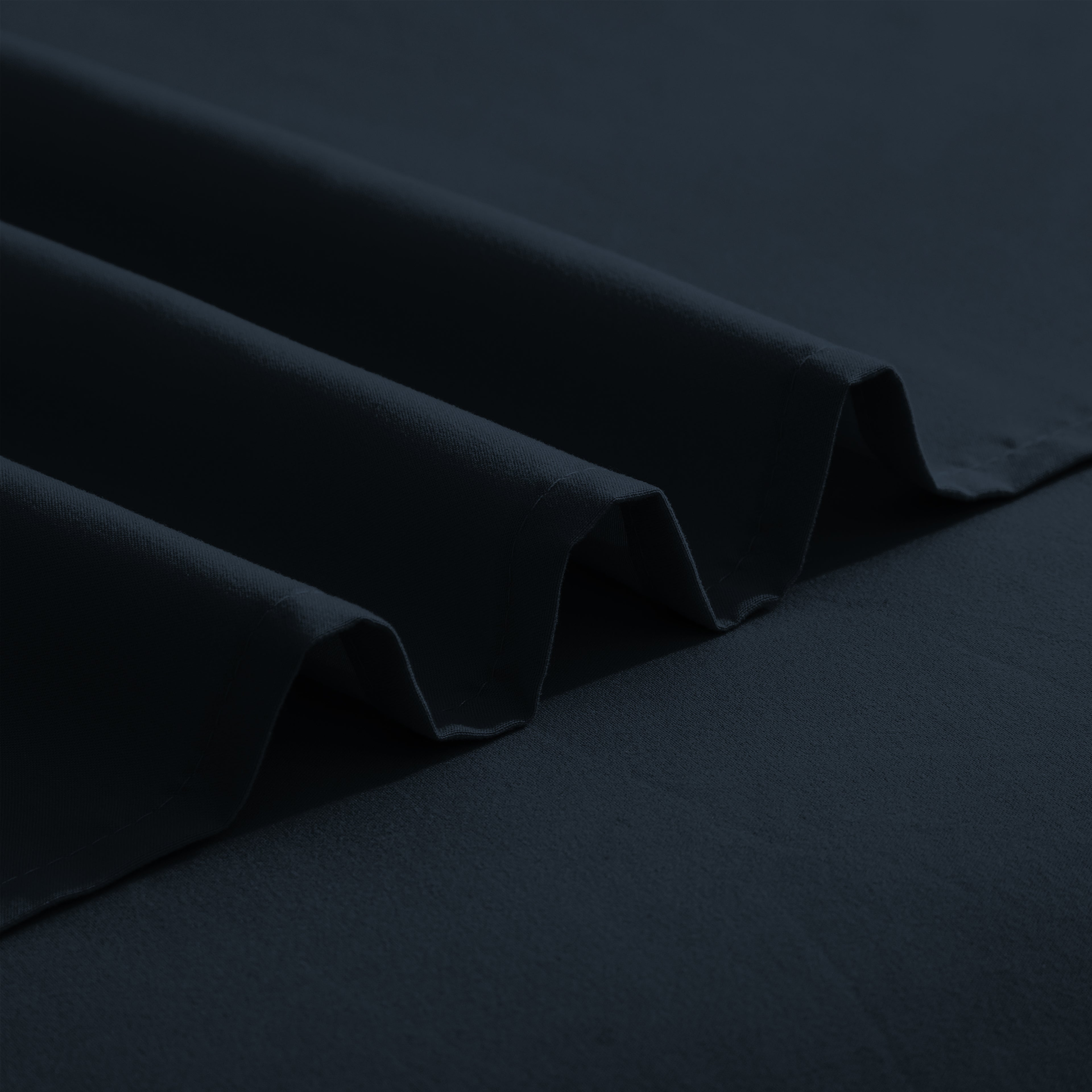 Essential 6-Piece 3-Line Embroidery Sheet Set, Soft as a Hotel Premium Quality,  Moody Shades
