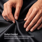 Fine 4-Piece Silky Satin Sheet Set, Moody Shades