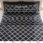 6-Piece Moroccan Trellis Printed Pattern - Soft as a Hotel Premium Quality