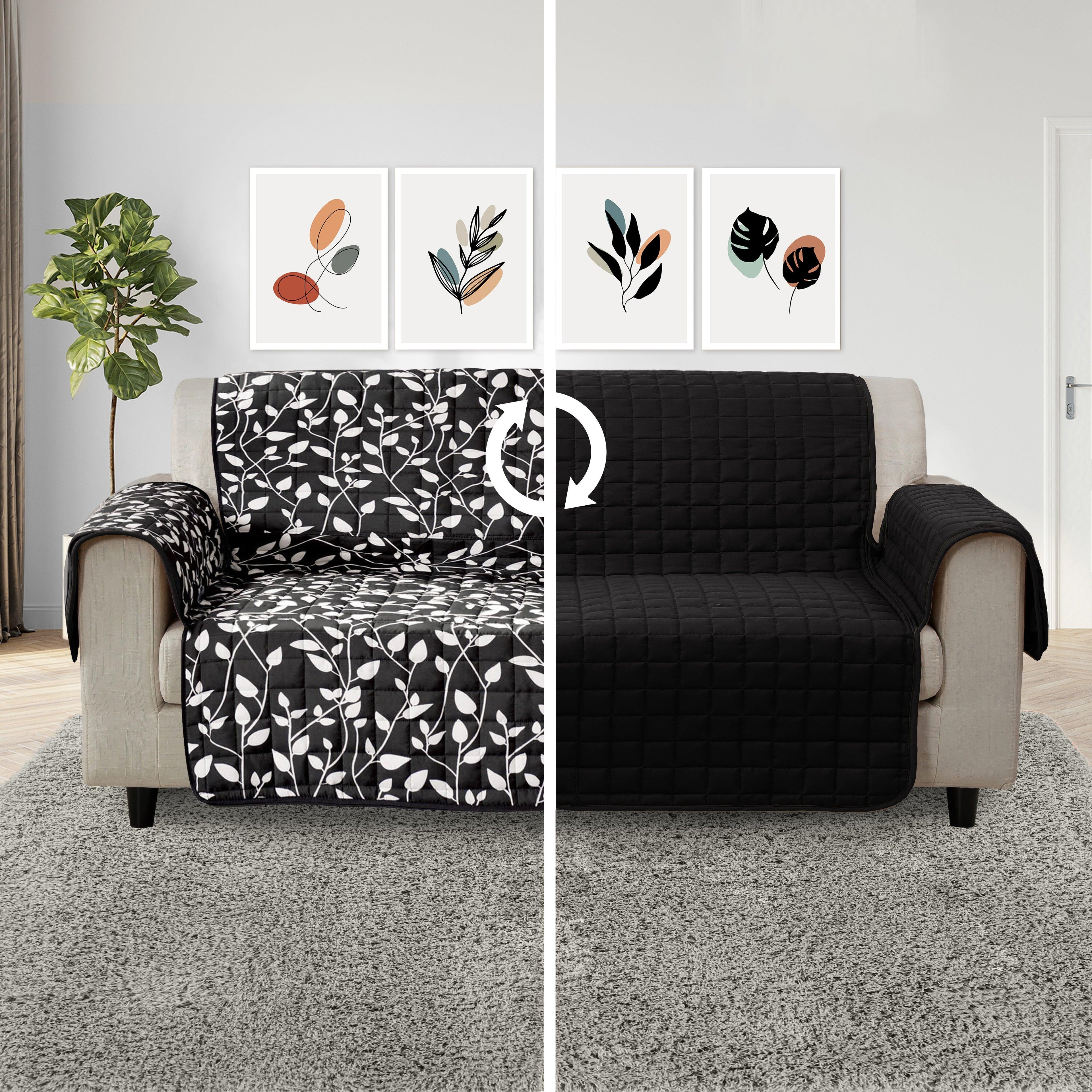 Leaves Design Reversible Smart Furniture Protectors