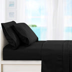 Quilted 4-Piece Sheet Set, Premium Hotel Quality