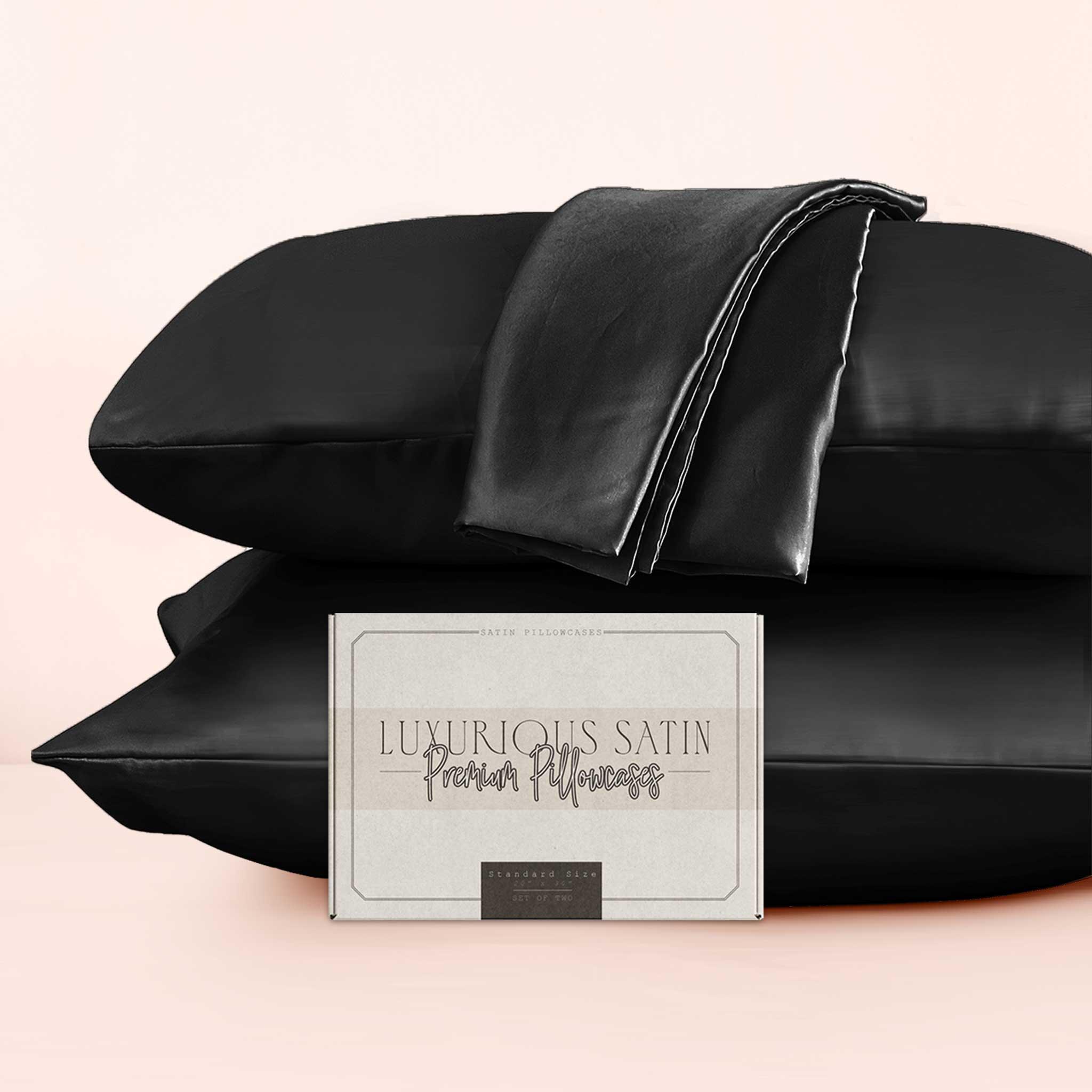 Set of 2 - Satin Pillowcases