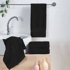 4-Pack Premium Turkish Cotton Hand Towel Set, 16 x 28 inch