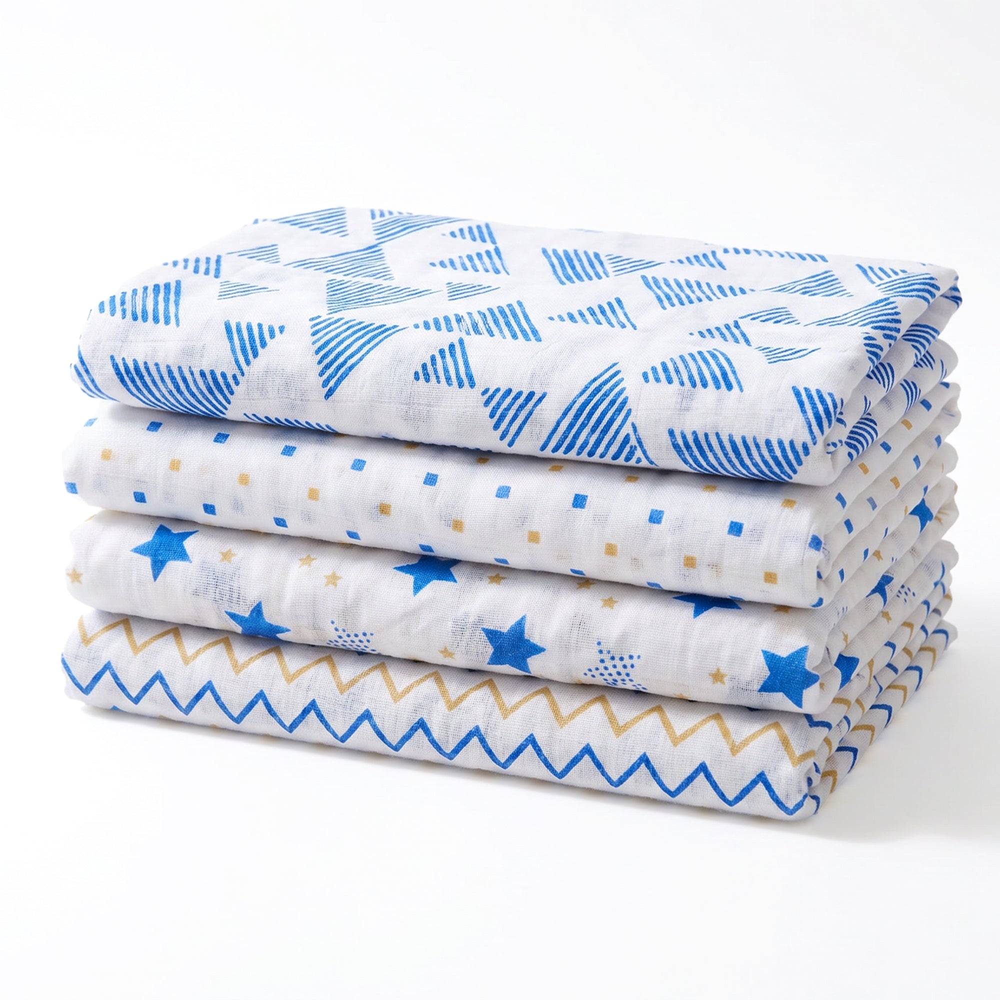 Organic Bamboo Viscose Baby Swaddle Set