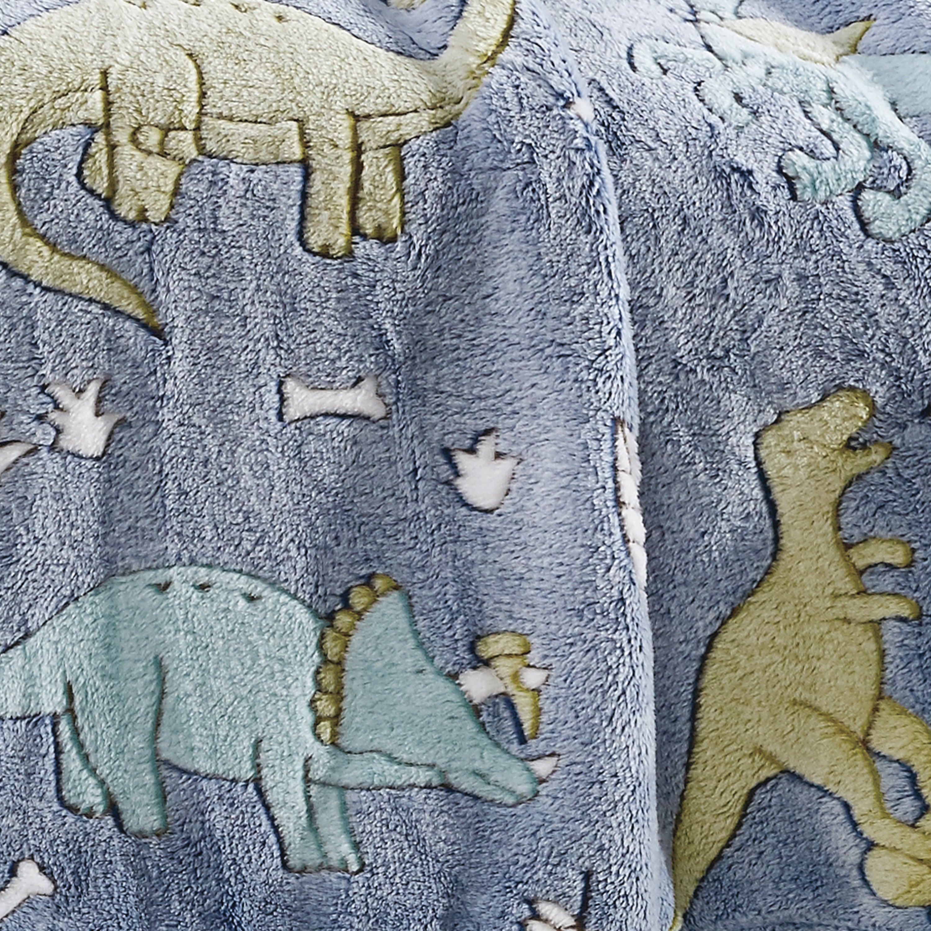 Glow In the Dark 50" x 60" Throw Blanket - Velvety Feel, 50 X 60 inches