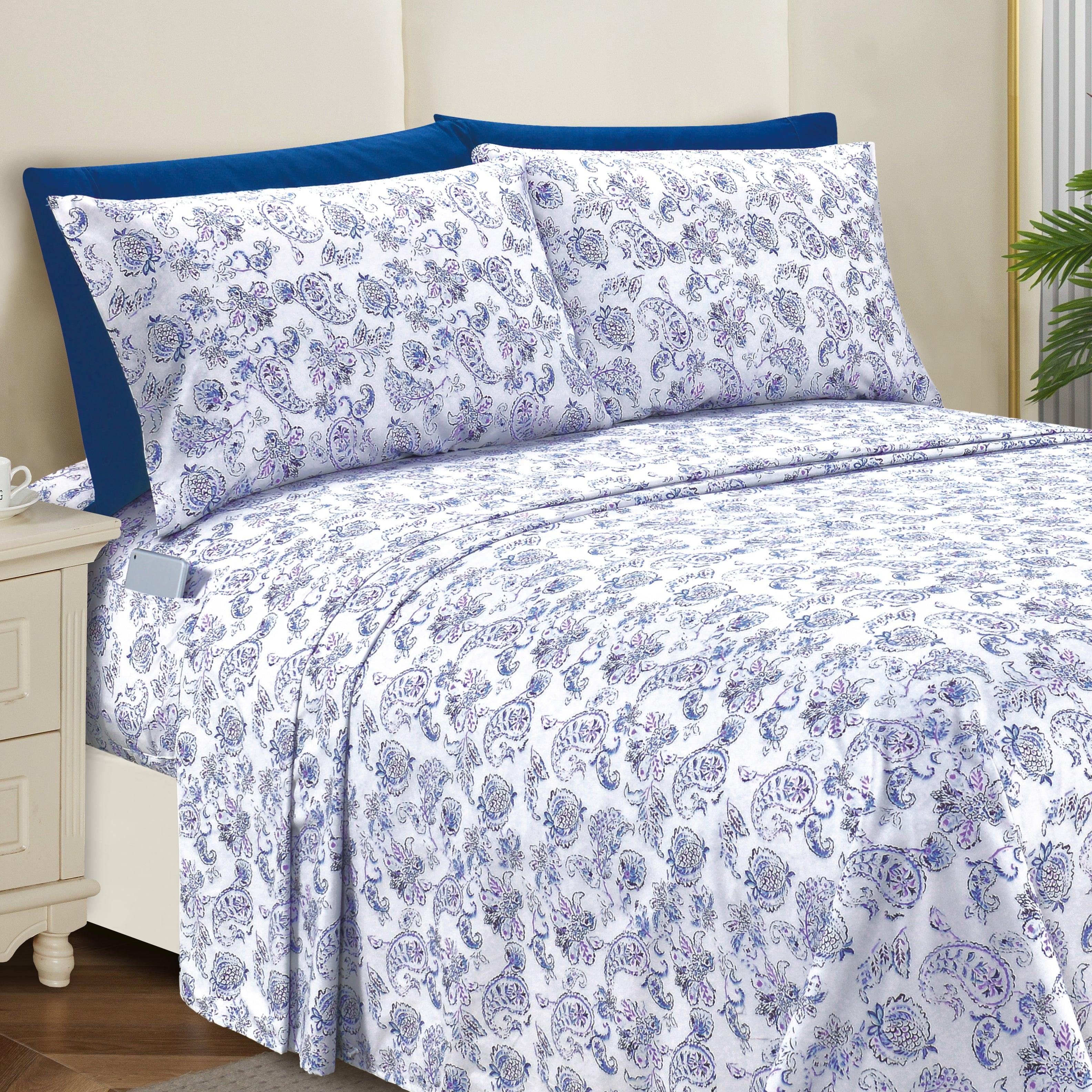6-Piece Paisley Printed Pattern - Soft as a Hotel Premium Quality Sheet Set
