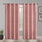 Set of 2 Room Darkening Grommet Top Curtains