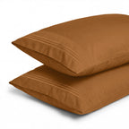 Set of 2 Pillowcases- 3 Line Embroidery