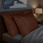 Set of 2 Pillowcases- 3 Line Embroidery