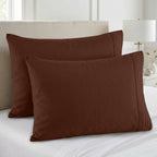 Set of 2 Pillowcases- 3 Line Embroidery