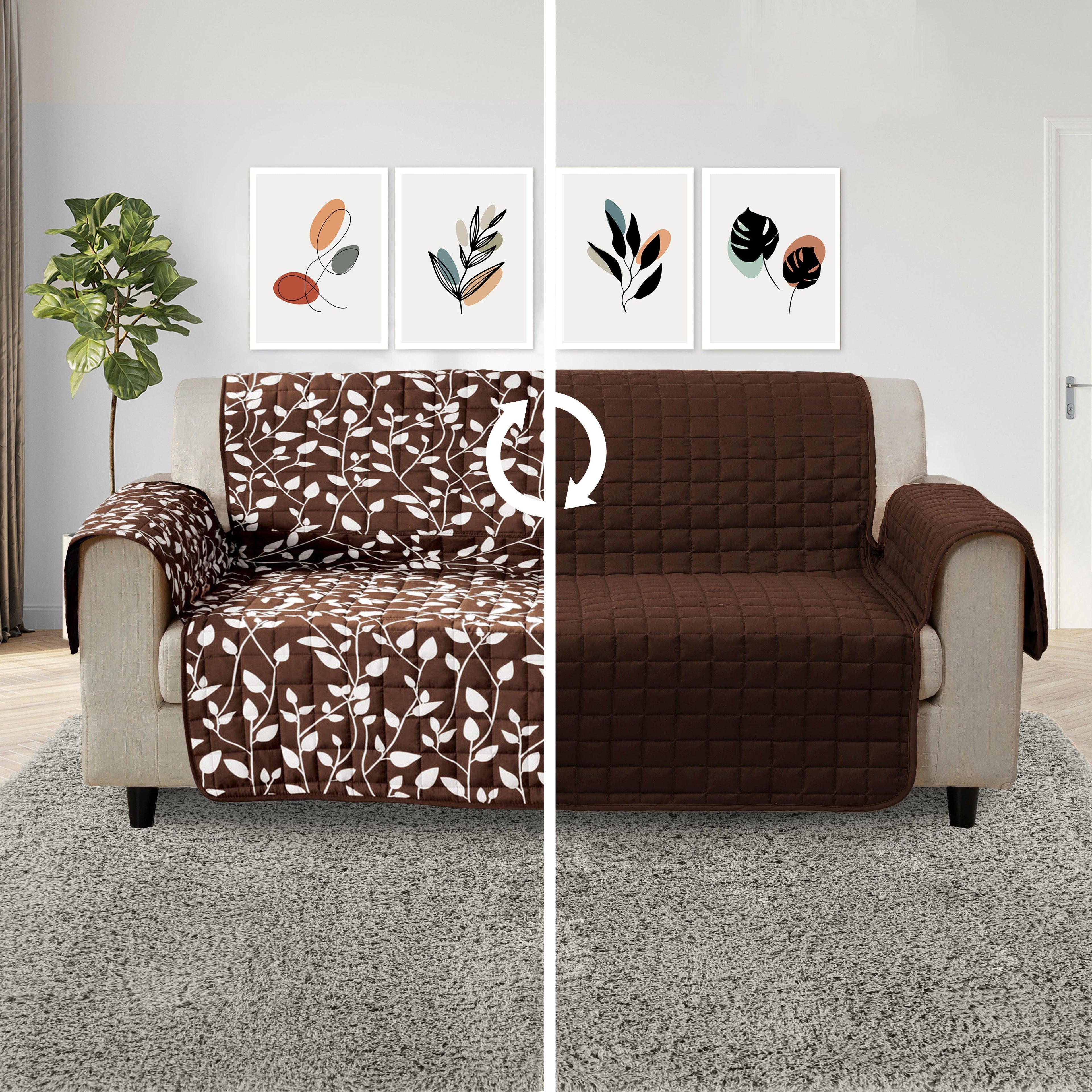 Leaves Design Reversible Smart Furniture Protectors