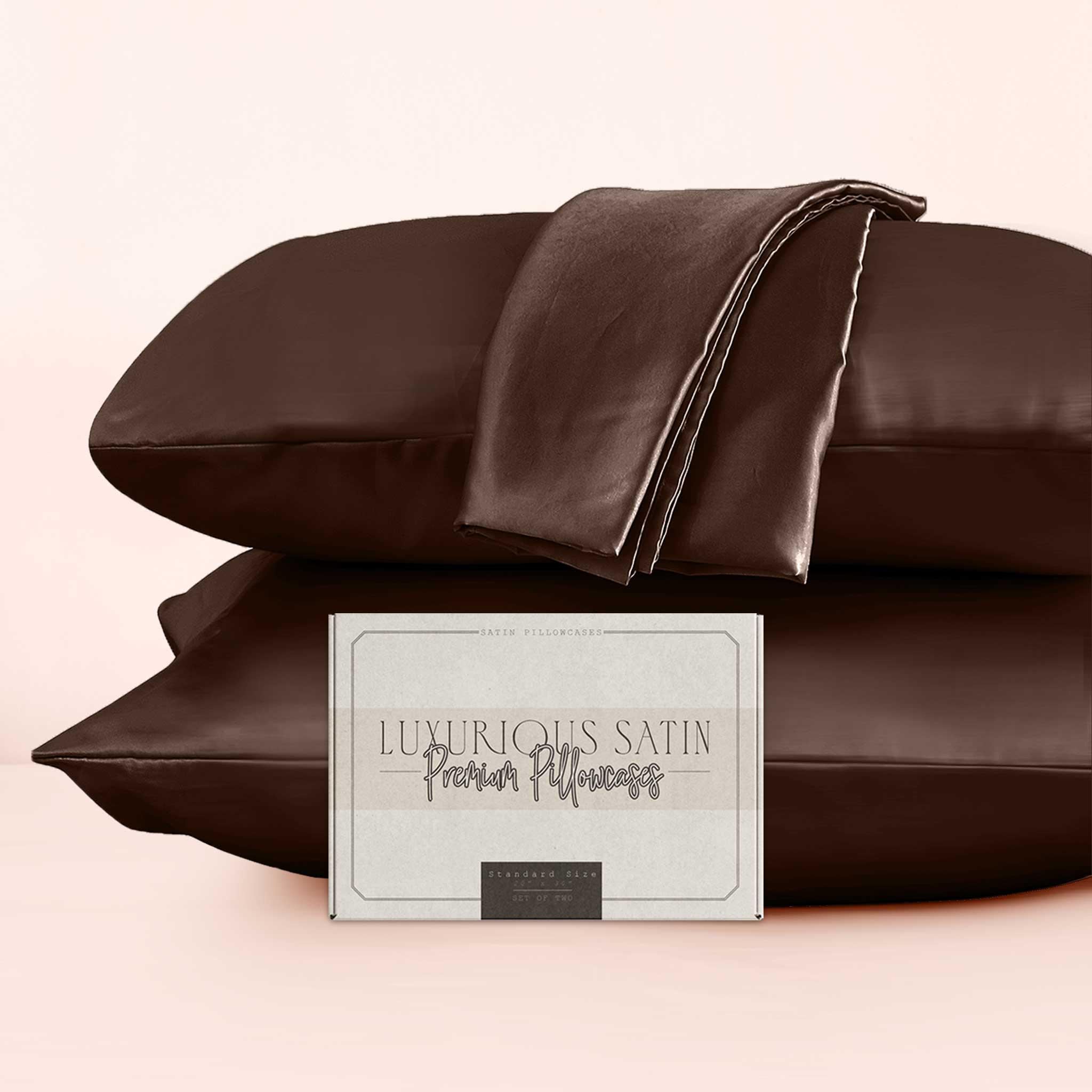 Set of 2 - Satin Pillowcases