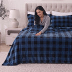 4-Piece Velvet Plush Flannel Sheet Set