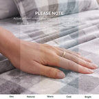 4-Piece Velvet Plush Flannel Sheet Set