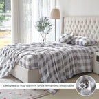4-Piece Velvet Plush Flannel Sheet Set