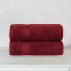 2-Pack Premium Turkish Cotton Bath Towel Set, 27 x 54 inch