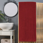 1-Piece Premium Turkish Cotton Braided Oversized Bath Sheet Towel 40 x 80 Inch