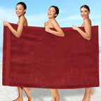 1-Piece Premium Turkish Cotton Oversized Bath Sheet Towel 40 x 80 Inch