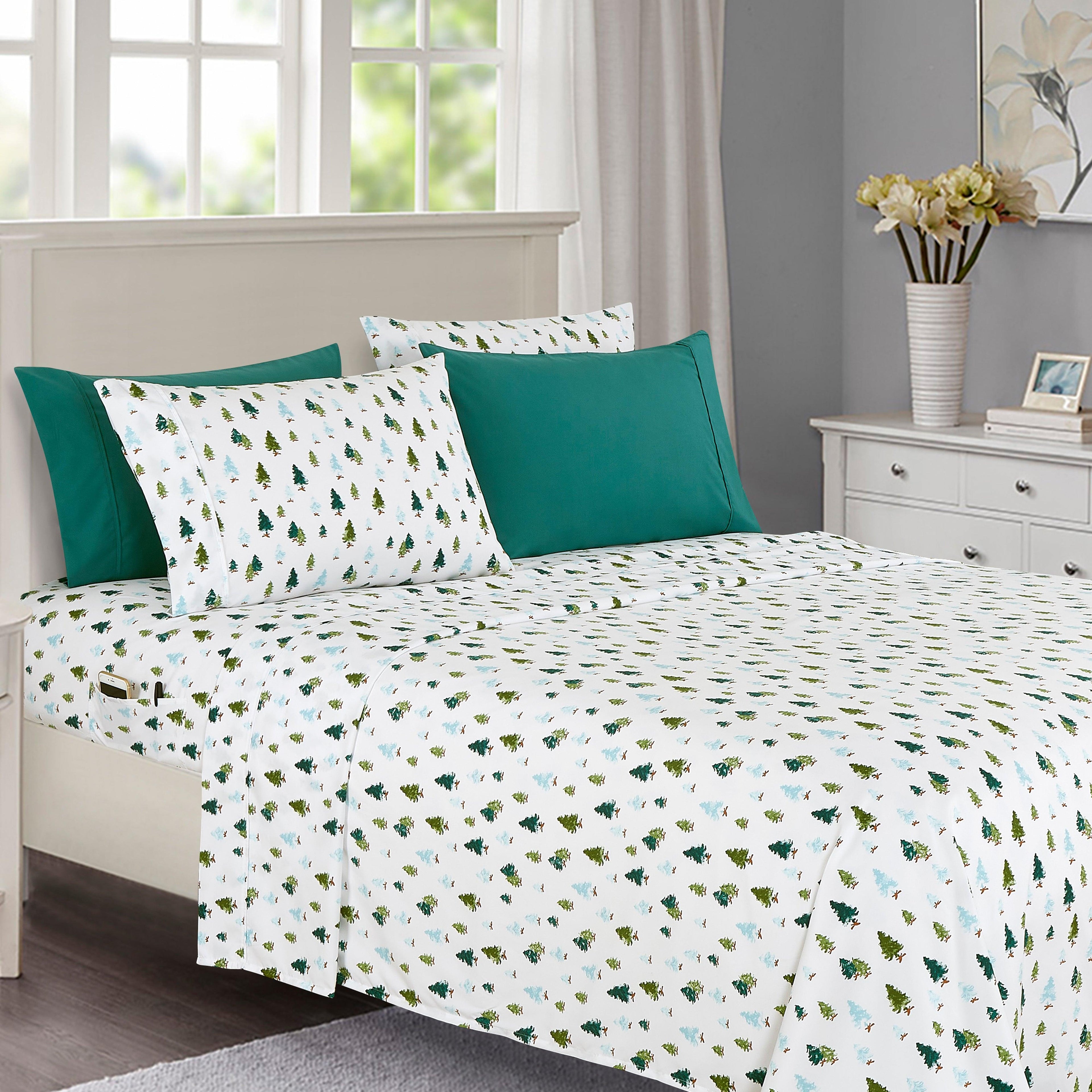 6-Piece Christmas & Holiday Sheet Set - Soft as a Hotel Premium Quality