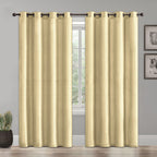 Set of 2 Room Darkening Grommet Top Curtains