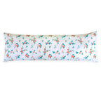 Set of 2 Floral and Stripe Pattern Pillowcases