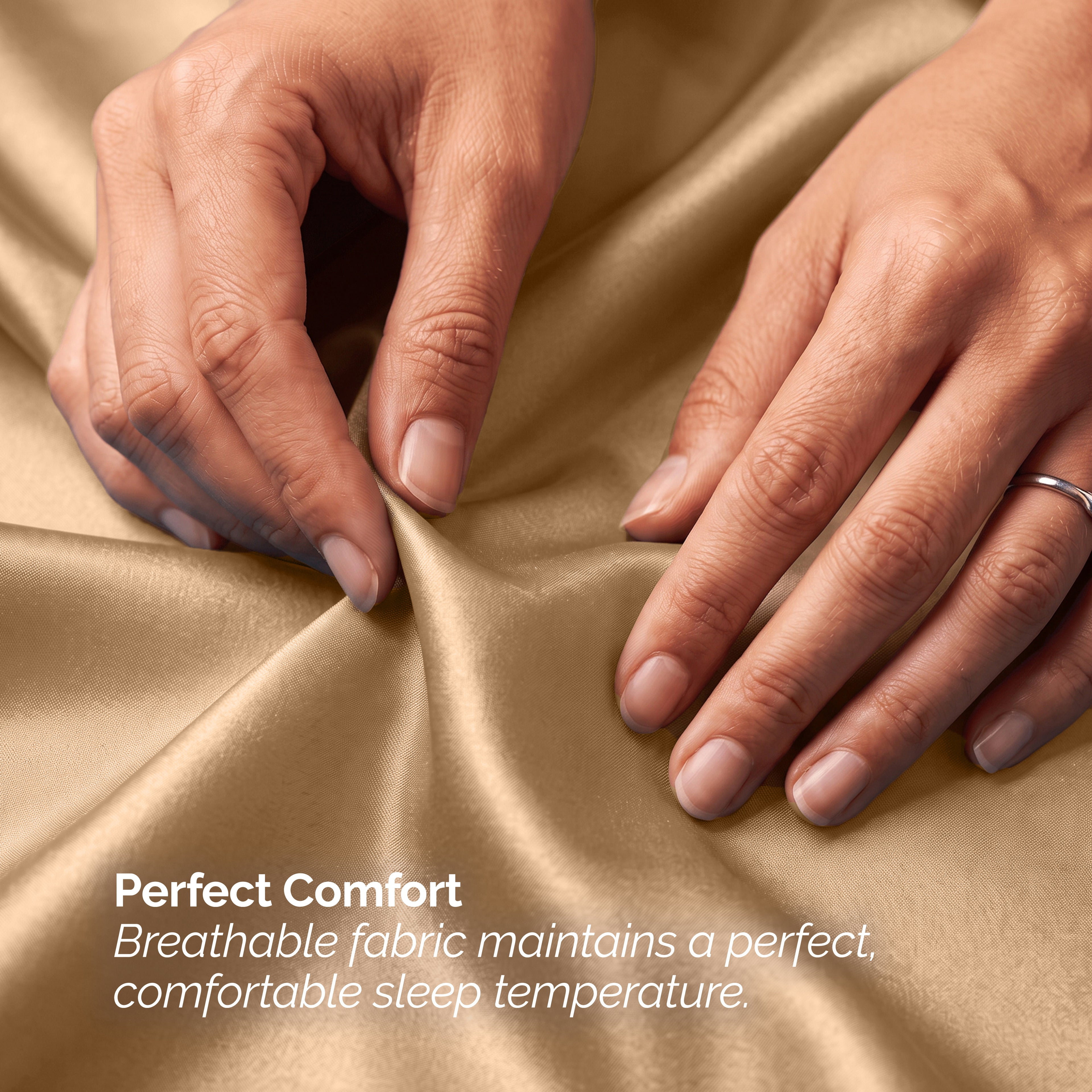 Fine 4-Piece Silky Satin Sheet Set, Bright Shades