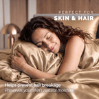 Fine 4-Piece Silky Satin Sheet Set, Bright Shades