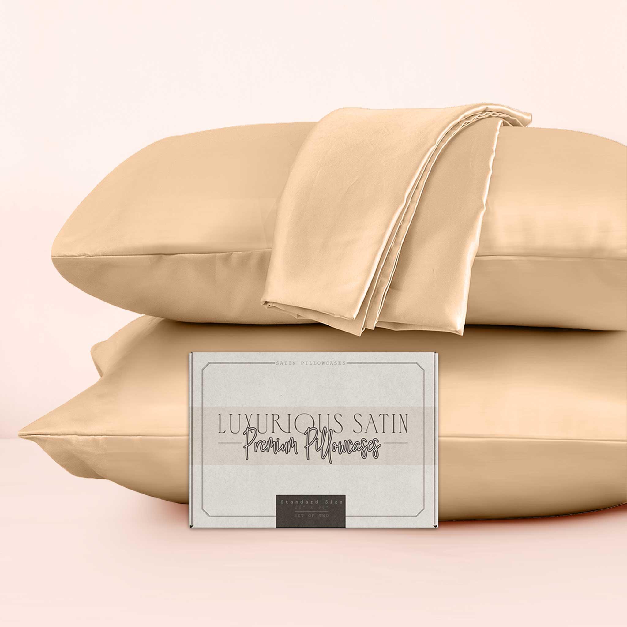 Set of 2 - Satin Pillowcases