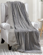 Plush All Season Lightweight Throw Blanket - 50 x 60 inches