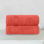 2-Pack Premium Turkish Cotton Bath Towel Set, 27 x 54 inch