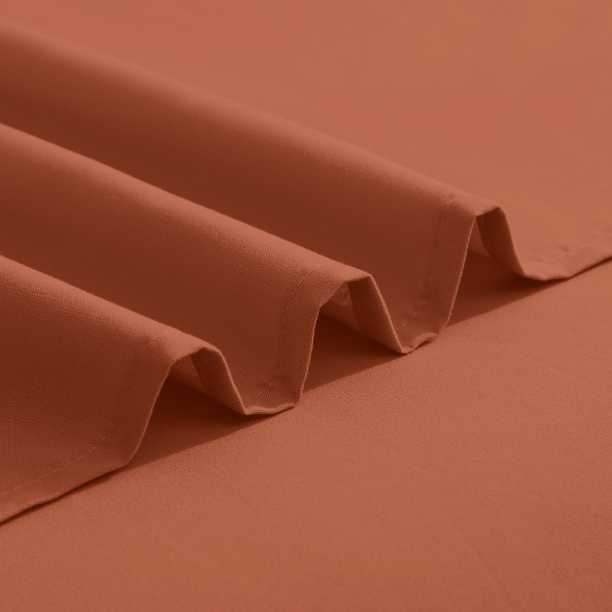 Essential 6-Piece 3-Line Embroidery Sheet Set, Soft as a Hotel Premium Quality,  Moody Shades